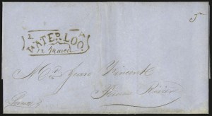 Sale 958, Lot 505, Stampless Markings