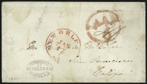 Sale 958, Lot 507, Stampless Markings