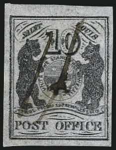 Sale 958, Lot 512, Postmasters Provisionals