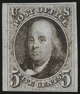 Sale 958, Lot 513, 1847 Issue