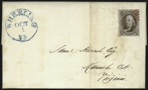 Sale 958, Lot 516, 1847 Issue