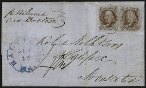 Sale 958, Lot 519, 1847 Issue