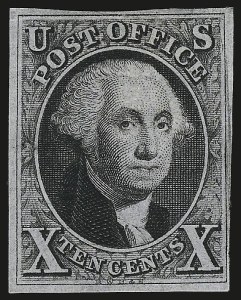 Sale 958, Lot 521, 1847 Issue