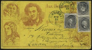 Sale 958, Lot 568, 1861-66 Issue