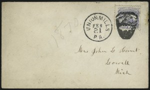 Sale 958, Lot 581, 1869 Pictorial Issue