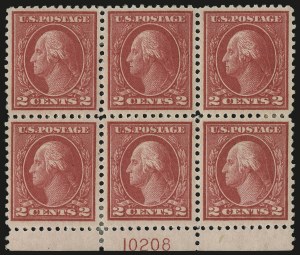 Sale 958, Lot 690, Washington-Franklin Issues (continued)