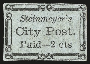 Sale 958, Lot 732, Carriers and Locals