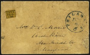 Sale 958, Lot 738, Carriers and Locals