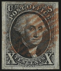 Sale 959, Lot 2050, 1847 Issue (Scott 1-2)