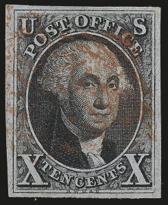 Sale 959, Lot 2052, 1847 Issue (Scott 1-2)
