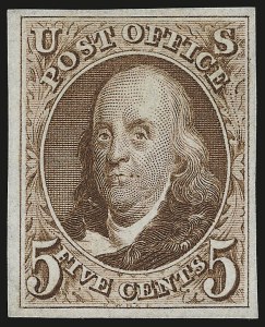 Sale 959, Lot 2059, 1875 Reproduction of 1847 Issue (Scott 3-4)