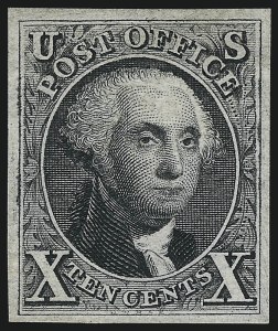 Sale 959, Lot 2064, 1875 Reproduction of 1847 Issue (Scott 3-4)