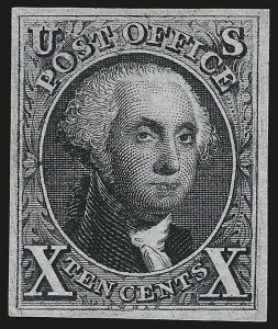 Sale 959, Lot 2065, 1875 Reproduction of 1847 Issue (Scott 3-4)