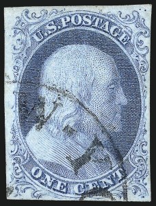 Sale 959, Lot 2067, 1851-56 Issue (Scott 5A-17)