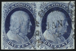 Sale 959, Lot 2070, 1851-56 Issue (Scott 5A-17)