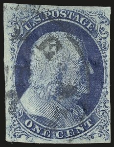 Sale 959, Lot 2077, 1851-56 Issue (Scott 5A-17)