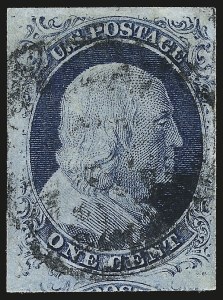 Sale 959, Lot 2088, 1851-56 Issue (Scott 5A-17)