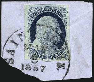 Sale 959, Lot 2089, 1851-56 Issue (Scott 5A-17)