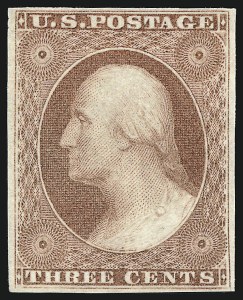 Sale 959, Lot 2098, 1851-56 Issue (Scott 5A-17)
