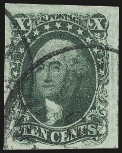 Sale 959, Lot 2117, 1851-56 Issue (Scott 5A-17)