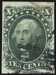 Sale 959, Lot 2130, 1851-56 Issue (Scott 5A-17)