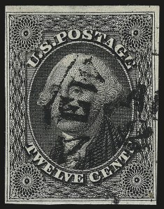 Sale 959, Lot 2136, 1851-56 Issue (Scott 5A-17)