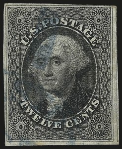 Sale 959, Lot 2138, 1851-56 Issue (Scott 5A-17)