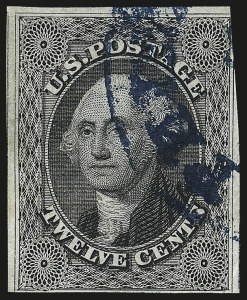 Sale 959, Lot 2142, 1851-56 Issue (Scott 5A-17)