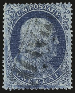 Sale 959, Lot 2147, 1857-60 Issue (Scott 18-39)