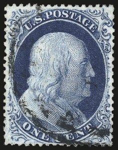Sale 959, Lot 2155, 1857-60 Issue (Scott 18-39)