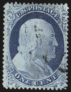 Sale 959, Lot 2157, 1857-60 Issue (Scott 18-39)