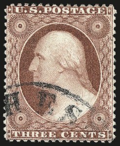 Sale 959, Lot 2165, 1857-60 Issue (Scott 18-39)