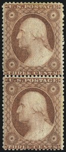 Sale 959, Lot 2168, 1857-60 Issue (Scott 18-39)