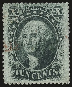 Sale 959, Lot 2185, 1857-60 Issue (Scott 18-39)