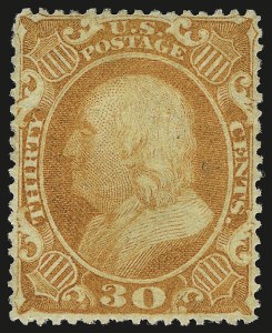 Sale 959, Lot 2195, 1857-60 Issue (Scott 18-39)
