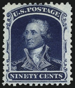Sale 959, Lot 2209, 1875 Reprint of 1857-60 Issue (Scott 40-47)