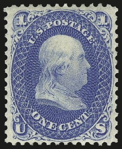 Sale 959, Lot 2215, 1861-66 Issue (Scott 56-78)