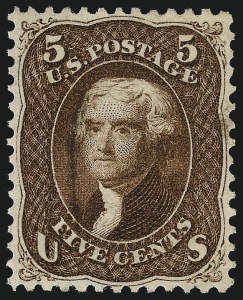 Sale 959, Lot 2245, 1861-66 Issue (Scott 56-78)