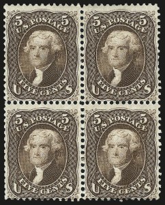 Sale 959, Lot 2247, 1861-66 Issue (Scott 56-78)