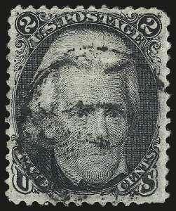Sale 959, Lot 2253, 1867-68 Grilled Issue (Scott 84-101)