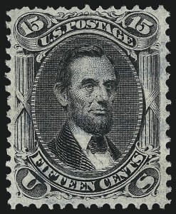 Sale 959, Lot 2268, 1867-68 Grilled Issue (Scott 84-101)