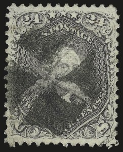 Sale 959, Lot 2269, 1867-68 Grilled Issue (Scott 84-101)