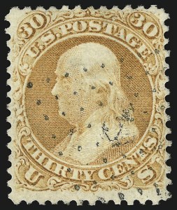 Sale 959, Lot 2271, 1867-68 Grilled Issue (Scott 84-101)