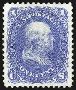 Sale 959, Lot 2275, 1875 Re-Issue of 1861-66 Issue (Scott 102-111)