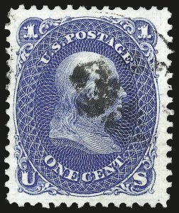 Sale 959, Lot 2276, 1875 Re-Issue of 1861-66 Issue (Scott 102-111)