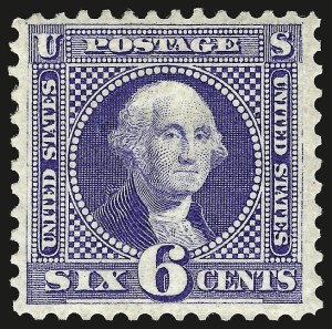 Sale 959, Lot 2326, 1875 Re-Issue of 1869 Pictorial Issue (Scott 123-133), 6c Blue, Re-Issue (126) Sale 959, Lot 2326, 1875 Re-Issue of 1869 Pictorial Issue (Scott 123-133)