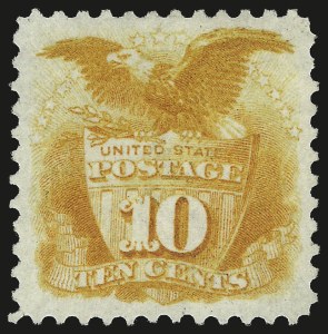 Sale 959, Lot 2330, 1875 Re-Issue of 1869 Pictorial Issue (Scott 123-133)