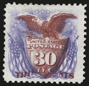 Sale 959, Lot 2339, 1875 Re-Issue of 1869 Pictorial Issue (Scott 123-133)