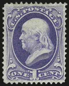 Sale 959, Lot 2348, 1870-71 National Bank Note Co. Grilled Issue (Scott 134-144)