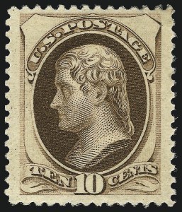 Sale 959, Lot 2415, 1879 American Bank Note Co. Issue (Scott 182-191)